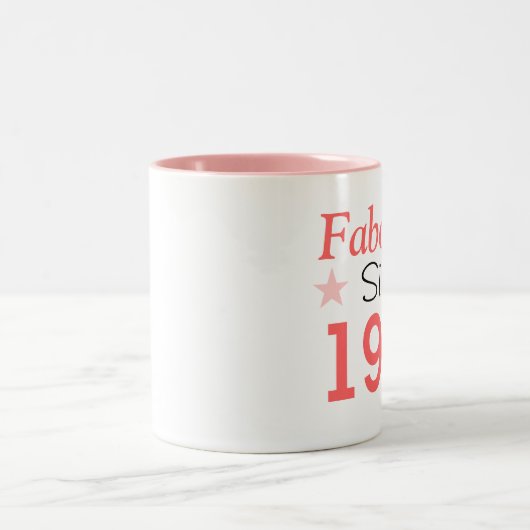 Fabulous Since 1935 Tweekleurige Koffiemok (Center)