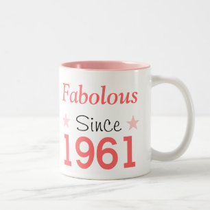 Fabulous Since 1961 Tweekleurige Koffiemok