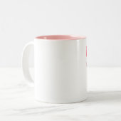 Fabulous Since 1974 Tweekleurige Koffiemok (Voorkant links)