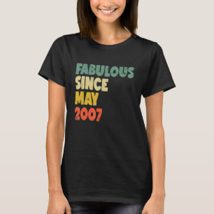 Fabulous sinds mei 2007 Jongen Meisje Man Vrouw Bi T-shirt