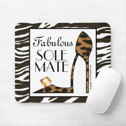 "Fabulous SoleMate" Mousepad Muismat (Met muis)