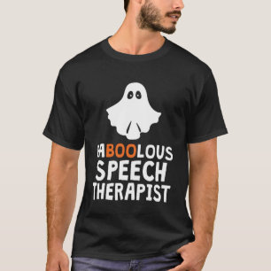 Fabulous Speech Therapist Teacher Hallow T-shirt