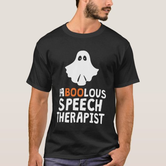 Fabulous Speech Therapist Teacher Hallow T-shirt (Voorkant)