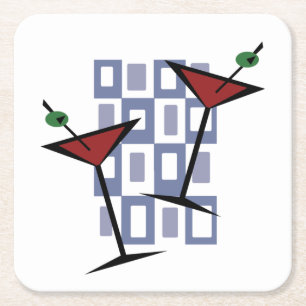 Fabulous  Style Martini Kartonnen Onderzetters