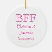 Fabulous Synonym BFF-Ornament Keramisch Ornament (Achterkant)