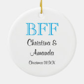 Fabulous Synonym BFF-Ornament Keramisch Ornament (Achterkant)