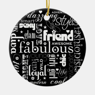 Fabulous Synonym BFF-Ornament Keramisch Ornament