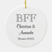 Fabulous Synonym BFF-Ornament Keramisch Ornament (Achterkant)