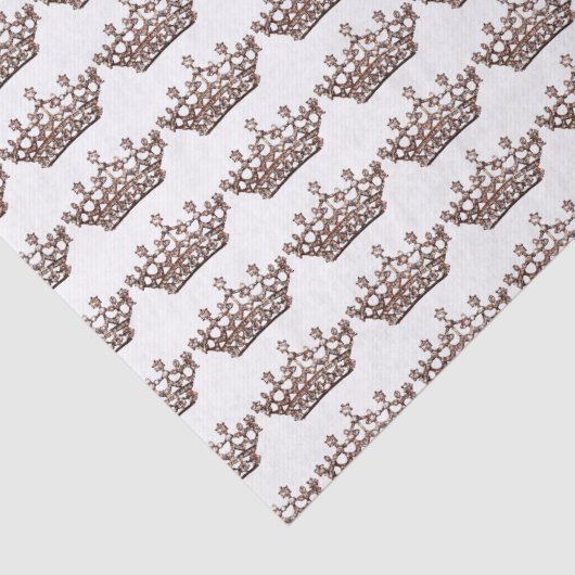 "Fabulous Tiaras" Tissuepapier (Detail)