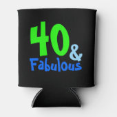 Fabulous Tropical Birthday Blikjeskoeler (Voorkant)