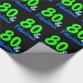 Fabulous Tropical Birthday Cadeaupapier (Hoek)