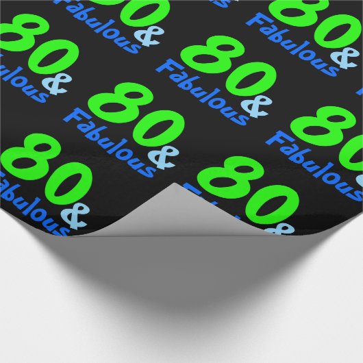 Fabulous Tropical Birthday Cadeaupapier (Hoek)