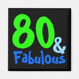 Fabulous Tropical Birthday Magneet