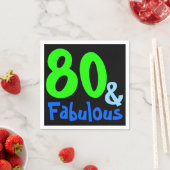 Fabulous Tropical Birthday Servetten (Insitu)