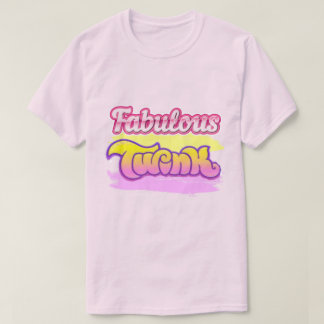 Fabulous Twink Pride Mannen Basic T-Shirt