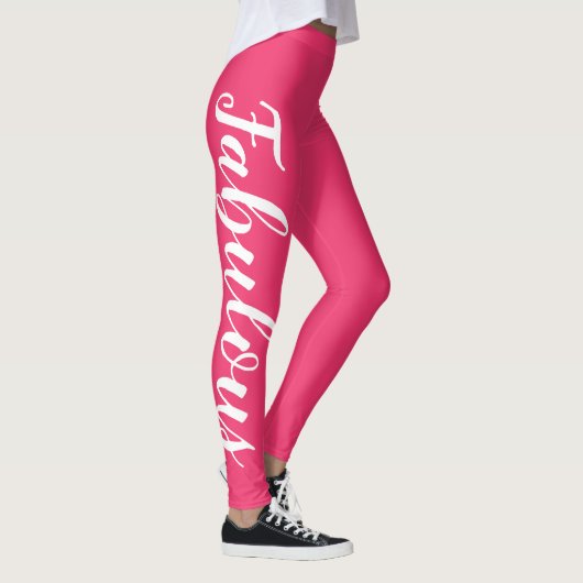 Fabulous Typografie Leggings (Rechts)