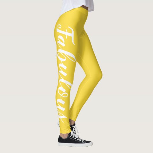 Fabulous Typografie Leggings (Rechts)