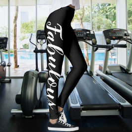 Fabulous Typografie Leggings