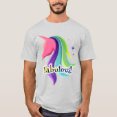 Fabulous Unicorn T-shirt (Voorkant)