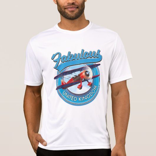 Fabulous United Kingdom reispatch. T-shirt (Voorkant)