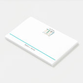 Fabulous Voeten "Meisje Power" Post-it® Notes (Schuin)