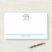 Fabulous Voeten "Meisje Power" Post-it® Notes (Op bureau)