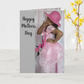 FABULOUS VROUW MOEDERDAG kaart (Gele Bloem)