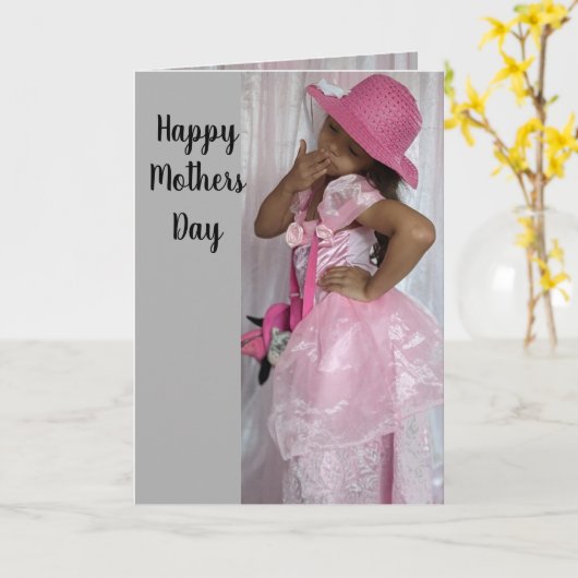 FABULOUS VROUW MOEDERDAG kaart (Gele Bloem)