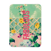 Fabulous  wallpaper collage magneet (Verticaal)