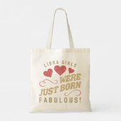 Fabulous Weegschaal voor vrouwen Tote Bag (Achterkant)