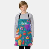 Fabulous Wezens Rainbow Gepersonaliseerd Patroon Schort (Gedragen)