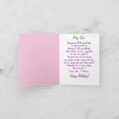 Fabulous Zuster African Happy Birthday Ca Kaart (Binnen)