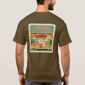 FAC 10 jaar bruin T-shirt (Achterkant)