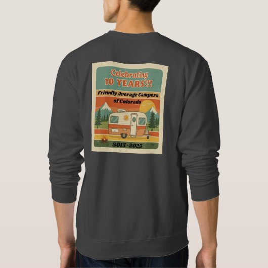 FAC 10 jaar grijs sweatshirt (Achterkant)