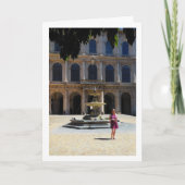 Facade and fontain, Palazzo Barberini, Rome Kaart (Voorkant)