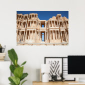 Facade And Stage Of Roman Amphitheater Poster (Thuiskantoor)