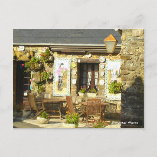 Façade crêperie BRETAGNE FRANKRIJK Briefkaart