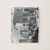 Facade of the Hotel Drouot, Parijs, c.1852 (engrav Legpuzzel (Verticaal)