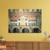 Facade van de Palazzo di Teodorico, 527-99 Canvas Afdruk (Insitu (Woonkamer))