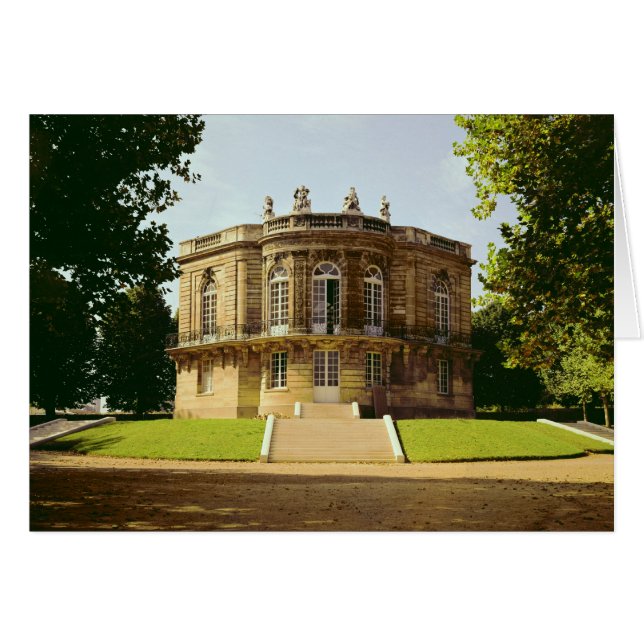 Facade van de Pavillon de Hanovre (Voorkant Horizontaal)