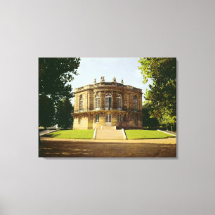 Facade van de Pavillon de Hanovre Canvas Afdruk