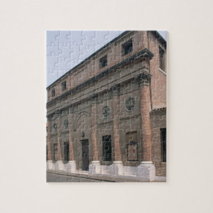 Facade van het Teatro Accademico (foto) Legpuzzel