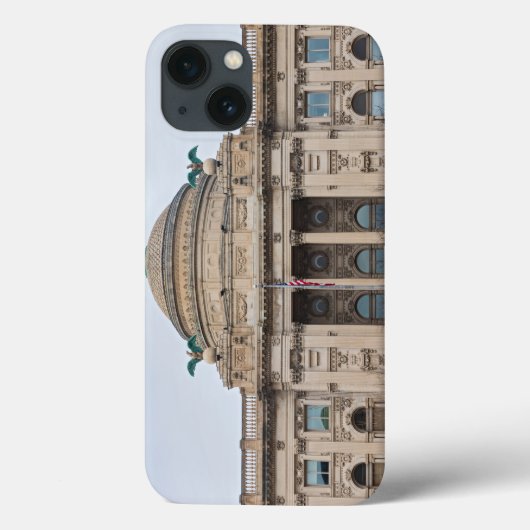 façade van landmark milwaukee public library Case-Mate iPhone case (Achterkant)