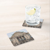 façade van landmark milwaukee public library kartonnen onderzetters (Insitu)