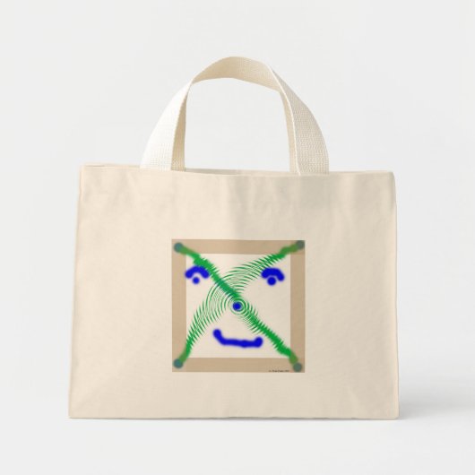 Face 11 Bag Mini Tote Bag (Voorkant)