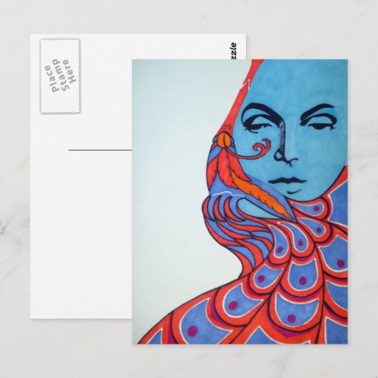 Face 1 Briefkaart (Voorkant / Achterkant)