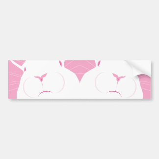 FACE 2 BUMPERSTICKER