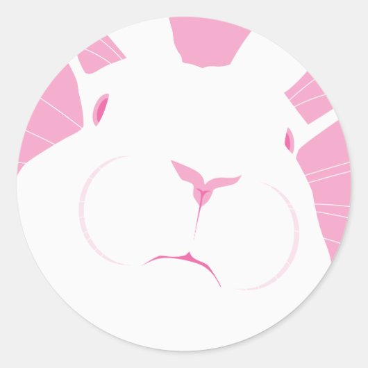 FACE 2 RONDE STICKER (Voorkant)