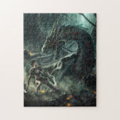 Face a Dragon Puzzle Legpuzzel (Verticaal)
