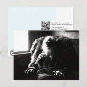 "Face Altijd naar de zon" Mickle Street Camden Briefkaart (Voorkant / Achterkant)